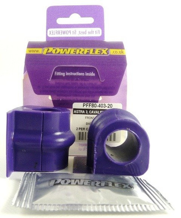 Tuleja Poliuretanowa Powerflex Vauxhall / Opel ASTRA MODELS - Astra MK3 - Astra F (1991-1998) PFF80-403-20 Nr na diagramie: 3