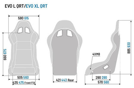 Karbonové Fotel Sparco EVO XL