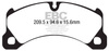 DP52162NDX - Sada brzdových destiček Série BLUESTUFF NDX EBC Brakes