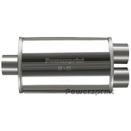 Uniwersalny tłumik owalny Y Powersprint HF-35