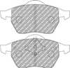 Přední brzdová destička Ferodo Racing DS2500 FCP590H AUDI 100 100 Avant 4A5 C4 A3 8L1 A4 B5 8D5 A6 4A A8 Coupe S8 Quattro TT TT FORD Galaxy SEAT Alhambra Ibiza IV 6L1 Leon 1M1 Toledo II SKODA Octavia VOLKSWAGEN Beetle BORA Golf 3 4 PASSAT SHARAN Vento,