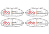 Přední brzdové destičky DBA Brake Pads Street Performance ECE R90 certified - DB1361SP NISSAN Patrol Y61