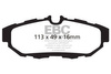 DP31870C - Sada brzdových destiček Série REDSTUFF EBC Brakes