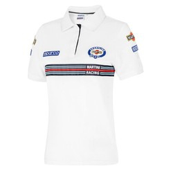 Dámské vyšívané polo tričko Sparco MARTINI RACING