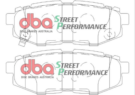 Zadní brzdové destičky DBA Brake Pads Street Performance Hawk HB671x.628 - DB1789SP SUBARU BRZ Forester Tribeca TOYOTA GT86