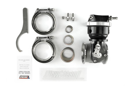 Turbosmart Wastegates ventil Pneumatic Straight Gate 6psi External Wastegate (Black)