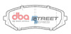 Přední brzdové destičky DBA Brake Pads Street Series Ceramic - DB1842SS SUZUKI Grand Vitara