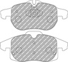 Přední brzdová destička Ferodo Racing DS2500 FCP1520H CHEVROLET Vectra F19 FIAT Croma 194 OPEL ASTRA H GTC Signum F48 F35 F68 F69 ZAFIRA M75 B A05 SAAB 9-3 Convertible Estate Sport D45/D49 D46/D49 9-3X VAUXHALL Astra Mk V H Hatch L75 
