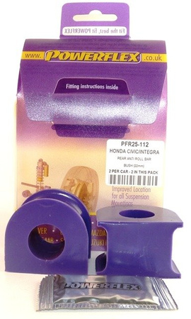 Tuleja Poliuretanowa Powerflex Honda Civic Models - Civic EG4, EG5, EG6, EJ1 & EJ2 (1992-1996) CRX Del Sol EG1, EG2, EH1 & EH6 (1992-1998)  PFR25-112 Nr na diagramie: 12