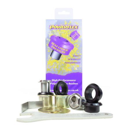 Zadní horní lichoběžníkové rameno Vnější pouzdro Nastavitelné prohnutí Polyuretanové pouzdro Powerflex Road Series Seat Leon Models Leon Mk4 KL Incl. Cupra (2020 on) Leon KL Multilink PFR85-513G