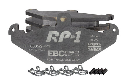 DP8885/2RP1 - Sada závodních brzdových destiček Série RP-1 Racing EBC Brakes