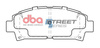 Přední brzdové destičky DBA Brake Pads Street Series Ceramic - DB1352SS TOYOTA Avensis AZT220 CDT220 ZZT220 ZZT221 Carina E ST191 Curren GE Levin AE101 AE111 MR2 Mk2 SW20