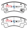 Přední brzdové destičky DBA Brake Pads Street Series Ceramic - DB1484SS MAZDA 6 GG GY