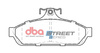 Přední DBA brzdové destičky Street Series Ceramic - DB1085SS