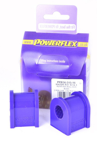 Tuleja Poliuretanowa Powerflex Mazda RX-7 Generation 3 & 4 (1992-2002) -  PFR36-315-16 Nr na diagramie: 15