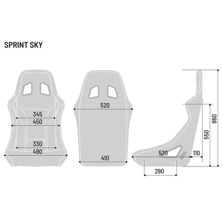 Autosedačka Sparco Sprint+ Sky