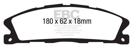 DP1886 - Sada brzdových destiček Série ULTIMAX2 EBC Brakes