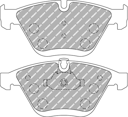 Přední brzdová destička Ferodo Racing DS2500 FCP4191H BMW 3 E90 E91 E92 E93 Saloon Touring 5 F10 F11 X1 E84 