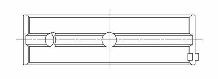 Plášť hlavního ložiska ACL Chevy 4.8/5.3/5.7/6/6.2L LS V8 .010'