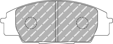 Přední brzdová destička Ferodo Racing DS1.11 FCP1444W HONDA Civic VII VIII S2000