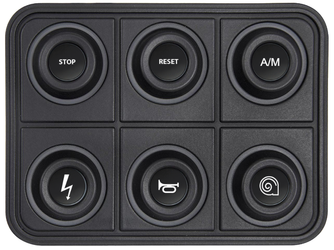 Klávesnice CAN Ecumaster - 6 kláves RGB