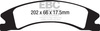 DP61885 - Sada brzdových destiček Série GREENSTUFF EBC Brakes