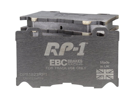 DP81823RP1 - Sada závodních brzdových destiček Série RP-1 Racing EBC Brakes