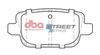 Zadní brzdové destičky DBA Brake Pads Street Series Ceramic - DB1999SS FORD Focus Mk2 Galaxy Kuga Mk1 Mondeo Estate Mk4 Hatchback Saloon S-Max LAND ROVER Freelander VOLVO S80 T5 T6 V70 Mk3 XC70