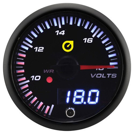 Indikátor Auto Gauge napětí VOLT - výstražná LED dioda