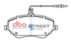 Přední brzdové destičky DBA Brake Pads Street Series Ceramic - DB2024SS CITROEN C5 C6 PEUGEOT 407 Coupe 607