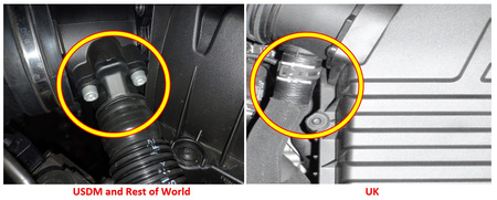 Hadice obtokového ventilu pro Audi RS3 8Y, RSQ3 F3 a TTRS 8S & Cupra Formentor VZ5