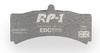 DP8012RP1 - Sada závodních brzdových destiček Série RP-1 Racing EBC Brakes