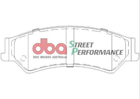 Zadní brzdové destičky DBA Brake Pads Street Performance - DB1675SP FORD Aust NZ S.Africa Fairmont BF V8 Falcon Territory