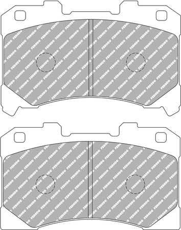 Přední brzdová destička Ferodo Racing DS2500 FCP5261H TOYOTA YARIS