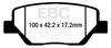 DPX2333 - Sada brzdových destiček Série ULTIMAX2 EBC Brakes