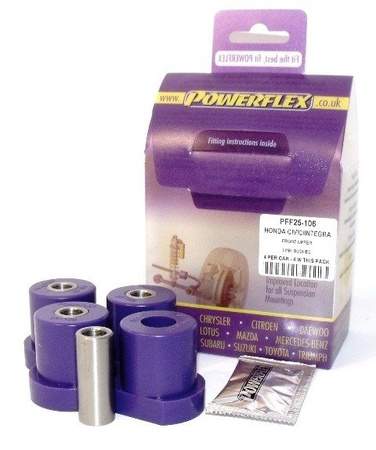 Tuleja Poliuretanowa Powerflex Honda Civic Models - Civic EG4, EG5, EG6, EJ1 & EJ2 (1992-1996) CRX Del Sol EG1, EG2, EH1 & EH6 (1992-1998)  PFF25-106 Nr na diagramie: 6