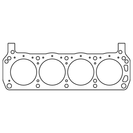 Těsnění hlavy Cometic HG Ford SB Windsor Non SVO 4.000" Copper .043"