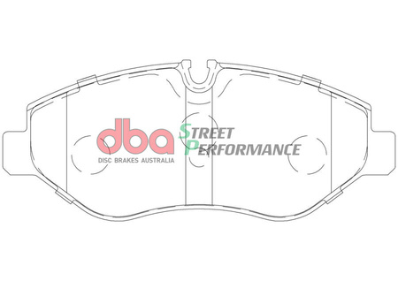Přední brzdové destičky DBA Brake Pads Street Performance - DB1973SP MERCEDES-BENZ Sprinter 209D 210D 211D 213D 214D 215D 216 216D 218D 219D 224 309D 310D 311D 313D 314D 315D 316 316D 318D 319D 324 411D 414D 416D 419D Viano Vito W447 109 110 111 114 116