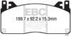 DP53055NDX - Sada brzdových destiček Série BLUESTUFF NDX EBC Brakes