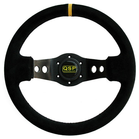QSP 2paprsková semišová řídítka 330 mm / 65 mm