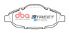 Přední brzdové destičky DBA Brake Pads Street Series Ceramic - DB2119SS PEUGEOT 3008 308 CC SW