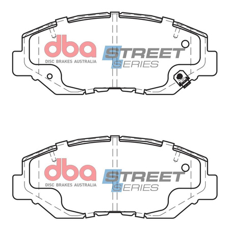 Přední brzdové destičky DBA Brake Pads Street Series Ceramic - DB1481SS HONDA CR-V Mk2 Element HR-V GH4