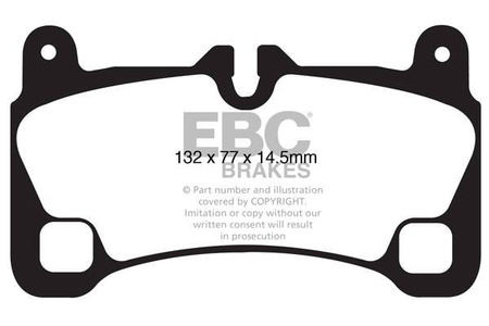 DP51836NDX - Sada brzdových destiček Série BLUESTUFF NDX EBC Brakes