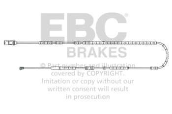 EFA145 - Snímač opotřebení brzdových destiček EBC Brakes