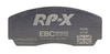 DP8002RPX - Sada závodních brzdových destiček Série RP-X Racing EBC Brakes