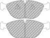 Přední brzdová destička Ferodo Racing DS2500 FCP1001H AUDI A4 Avant 8D5 B5 A8 TT Quattro BMW Z8 CHRYSLER Crossfire ZH MERCEDES C43 AMG CLK430 C208 CLK55 W211 S211 E280 E430 S210 E50 E55 4-matic R170 VOLKSWAGEN Golf 4 Passat 3B3 Variant 3B6