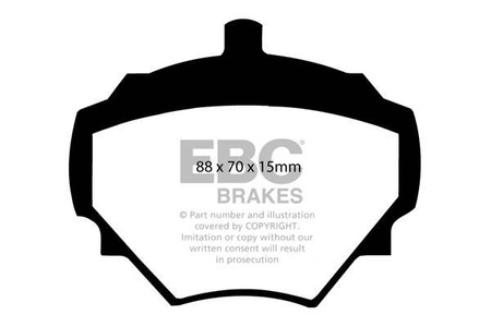 DP294 - Sada brzdových destiček Série ULTIMAX2 EBC Brakes