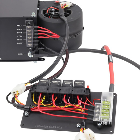PŘIPOJOVACÍ SADA 1000W 12V ELEKTRICKÉHO OHŘÍVAČE