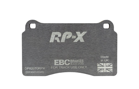 DP82070RPX - Sada závodních brzdových destiček Série RP-X Racing EBC Brakes