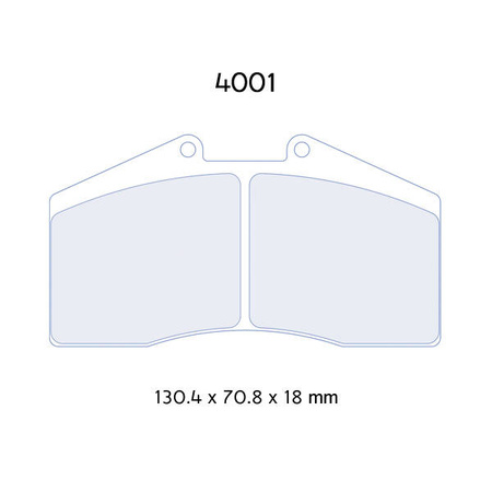 Brzdové destičky Carbone Lorraine RC5 - Porsche 993 3,6 Turbo/ 2S/ 4S/ GT2/ GT3 (95-97)